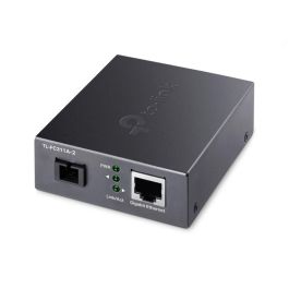 TP-Link TL-FC311A-2 Convertidor de Medio de Fibra Óptica Monomodo 9/125µm SC Gigabit Ethernet 1000 Mbps 2000m WDM Negro