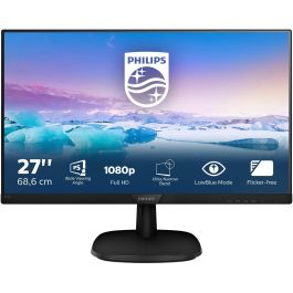 Philips 273V7QJAB - Monitor V-line 27'' Full HD (1920x1080) IPS 5ms con HDMI, DisplayPort, VGA y Altavoces - Negro