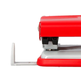 Q-connect KF14216 Taladrador Rojo, Capacidad 10 Hojas, Abertura 1 mm