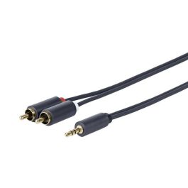 Vivolink Cable de Audio 3.5MM a 2 x RCA Macho-Macho, 30 Metros, Blindaje de Aluminio, Conectores Chapados en Oro Precio: 34.59000017. SKU: B196YK97WY