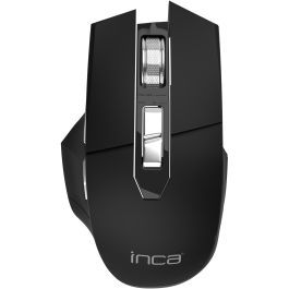 INCA IWM-555 Ratón Inalámbrico Bluetooth 1600 DPI con Batería Recargable USB-C