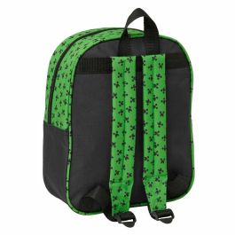 Safta Mochila Escolar 3D Minecraft para Guardería 22x27x10 cm - Para Niños a partir de 3 años
