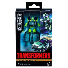 Hasbro Transformers Age of the Primes Deluxe Class Fugitive Waspinator Figura de Acción 14 cm para Niños 8+ Años