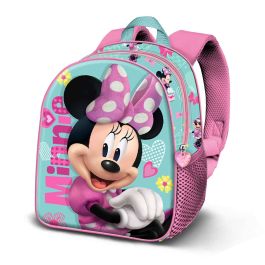 Disney Minnie Mouse Mochila Preescolar 3D Minnie Rosa con Bolsillo Lateral y Espalda Acolchada - 10x25x30 cm Precio: 13.89000019. SKU: B18TCGBSF5