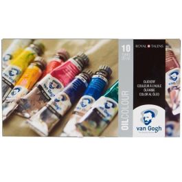 Talens Van Gogh Estuche Básico De Pinturas Al Óleo Con 10 Tubos De 20 mL Colores Surtidos Precio: 21.49999995. SKU: S8418252