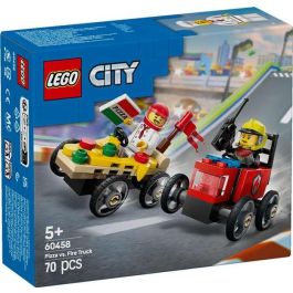Juego de construccion coches de carreras: pizza vs camión de bomberos lego city Precio: 10.69000031. SKU: B1JN3EWARH