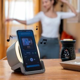 Altavoz Cargador Inalámbrico con LED Souwis InnovaGoods