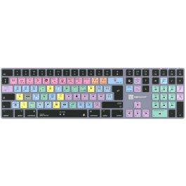 LogicKeyboard LKB-FCPX10-TM-UK Teclado inalámbrico QWERTY retroiluminado Final Cut Pro X Apple Mac Gris Titanio