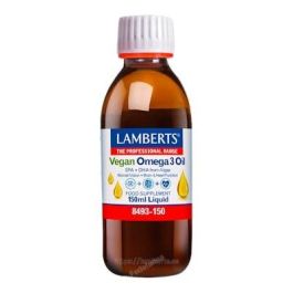 LAMBERTS Omega 3 Vegano Aceite de Algas con Sabor a Limón 150 ml - DHA para Función Cerebral y Visión Normal Precio: 25.8900004. SKU: B148RBSGAR