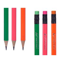 Set 3 Lapiceros Fluor Pincello con Sacapuntas y Goma, 8x24.5x1.2 cm - Azul, Naranja, Rojo, Verde (48 Unidades) Set 3 Lapiceros Fluor Pincello con Sacapuntas y Goma, 8x24.5x1.2 cm - Azul, Naranja, Rojo, Verde (48 Unidades)