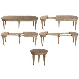 Mesa de Comedor Home ESPRIT Natural Abeto 100 x 100 x 78 cm