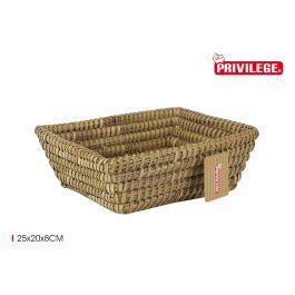Cesta Cónica de Mimbre Rectangular 25x20x8 cm - Privilege (24 Unidades)