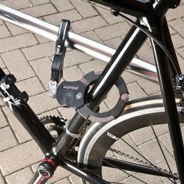 Master Lock Esposas Antirrobo Plegables 1 Enlace - Cerradura de Seguridad Certificada Acero Laminado para Bicicletas, Scooters y Cochecitos