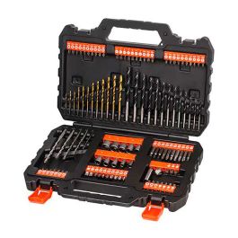 Black+Decker Juego de 109 piezas para taladrar y atornillar con brocas titanio A7200-XJ Precio: 36.49999969. SKU: S7908547
