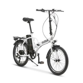 Bicicleta Eléctrica Nilox J1 PRO Blanco 250 W 9600 mAh 20"