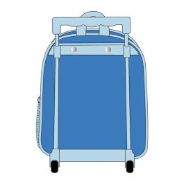 Cerdá Mochila Infantil Trolley 3D Stitch 25x31x10 cm, ideal para niños de 2 a 8 años, Color Azul