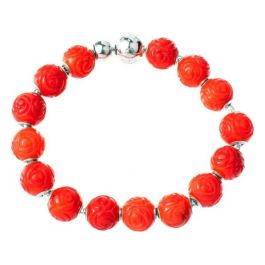 Pulsera Mujer Thomas Sabo KT0147-870-10-L17 Rojo 20 cm Precio: 103.95000011. SKU: S0350903