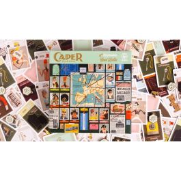 Tranjis Games Caper: Europe - Juego de Mesa de Robos, Estrategia y Lucha Criminal - 2 Jugadores, +10 Años