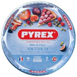Molde Tarta Plano Horno Boro Iconic'S Pyrex 27,7x27,7x3,5 cm