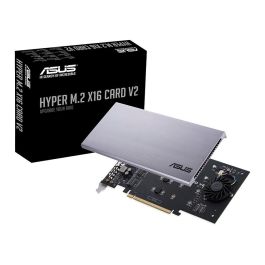 ASUS HYPER M.2 X16 CARD V2 Tarjeta de Expansión PCIe para SSD M.2 NVMe