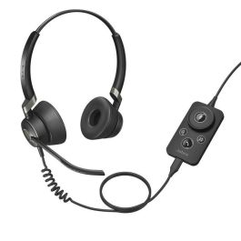 Jabra Engage 50 Stereo Auriculares para Contact Center Digital con 3 Micrófonos con Cancelación de Ruido