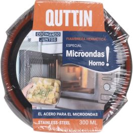 Fiambrera de Acero Quttin 0.3L para Microondas y Horno (12 Unidades) Fiambrera de Acero Quttin 0.3L para Microondas y Horno (12 Unidades)