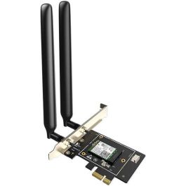 Tenda Adaptador WiFi PCI Express E33 AX5400 Dual Band 2.4GHz/5GHz/6GHz Tarjeta de Red Inalámbrica PCIe WiFi 6E para PC Windows 10/11 con Bluetooth Precio: 46.58999972. SKU: S55168926
