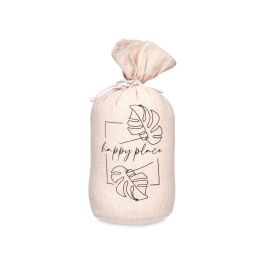 Tope Puerta Saco Happy Place Giftdecor 13x26x13 cm Blanco Tela (6 Unidades) Tope Puerta Saco Happy Place Giftdecor 13x26x13 cm Blanco Tela (6 Unidades)