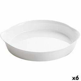 Molde para Tartas Luminarc Smart Cuisine Blanco Vidrio Redondo Ø 28 cm 6 Unidades