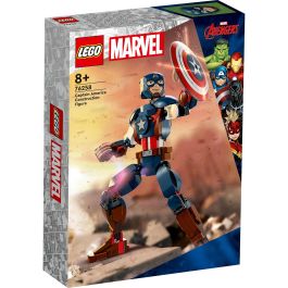LEGO Capitán América Marvel Super Heroes Figura para Construir 310 Piezas