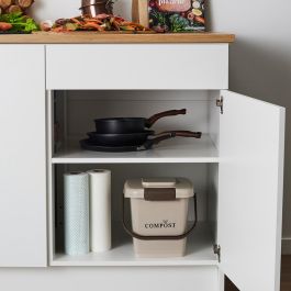 Je cherche une Idee Cubo Compost 8 L con asa y cierre de solapa, de polipropileno, para residuos orgánicos Je cherche une Idee Cubo Compost 8 L con asa y cierre de solapa, de polipropileno, para residuos orgánicos