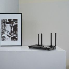 TP-Link Dual-Core CPU, 1x Gbit WAN, 4 x Gbit LAN, 802.11ax, 2.4 + 5 GHz, 574 + 1201 Mbps, 260.2 x 135.0 x 38.6 mm TP-Link Dual-Core CPU, 1x Gbit WAN, 4 x Gbit LAN, 802.11ax, 2.4 + 5 GHz, 574 + 1201 Mbps, 260.2 x 135.0 x 38.6 mm