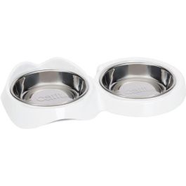 Catit AAAAO00427 Comedero Doble para Gatos PIXI con Cuencos Extraíbles de Acero Inoxidable, 2 x 200 ml, Blanco Precio: 27.78999982. SKU: B18BB6WLHM