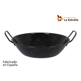 Paellera honda bordonada 36 cm - 7L Jasp JASPEADA - La Estrella (8 Unidades)