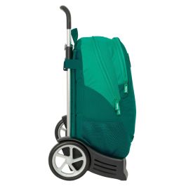 Safta 665 Mochila Escolar con Carro Evolution Real Betis Balompié Resistente al Agua 32x43x14 cm