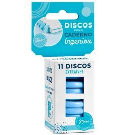 Carchivo Estuche 11 Discos Para Cuaderno Ingeniox 30 mm Plástico Azul Precio: 3.50000002. SKU: B1K2JZHK76