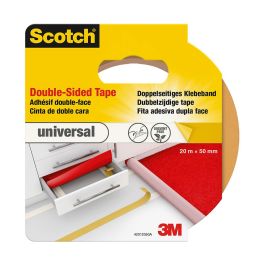 Scotch Cinta doble cara universal blanca 20 m x 50 mm Precio: 8.49999953. SKU: B177Q4VTP5
