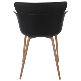 Silla Butaca Negra Lorens Home Deco Factory