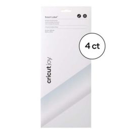 Cricut Smart Label Etiqueta Autoadhesiva Permanente Transparente Vinilo 320x140 mm 4 Piezas Núm. Artículo 2009444