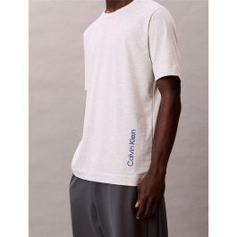 Camiseta de Manga Corta Hombre Calvin Klein Lifestyle Blanco 13-14 Años