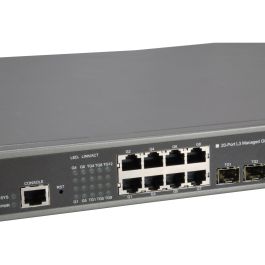 Level One GTL-2091 Switch Gestionado L3 Gigabit Ethernet 8x GE 12x10GSFP+ Montaje en Rack