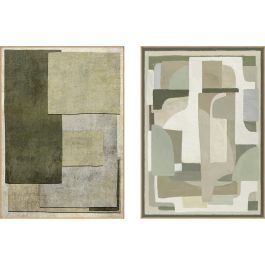 DKD Home Decor Cuadro Moderno Lienzo Óleo Marco Madera 4 x 143 x 103 cm (2 Unidades) Precio: 225.8899995. SKU: B15ABGVBMM