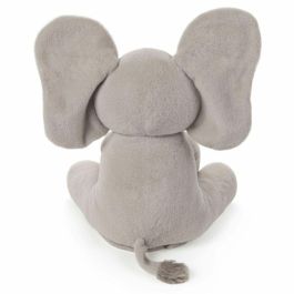 GUND Flappy Elephant Peluche Interactivo Musical Habla Canta Juega Escondidas Suave Lavable 30 cm Recién Nacidos