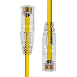 ProXtend Ultra Slim CAT6A U/UTP CU LSZH Ethernet Cable Yellow 3m ProXtend Ultra Slim CAT6A U/UTP CU LSZH Ethernet Cable Yellow 3m