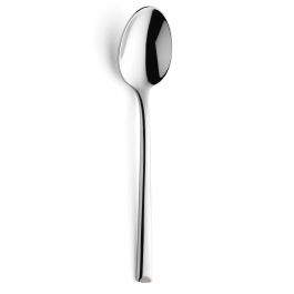 Amefa Set 12 Cucharas Moka Metropole Acero Inoxidable Brillo 11,5 cm-2,5 mm Apto Lavavajillas