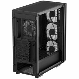 Caja para PC - DEEPCOOL - MATREXX 55 V4 C - Torre media - ATX - Vidrio templado - ARGB - Negro