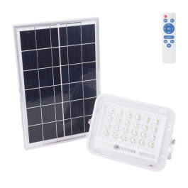 Proyector LED Solar 30W 6500K Panel 6V/6W Batería 3,2V/3000MaH Control Remoto [HO-SOLARFL-30W-02] Precio: 19.98999981. SKU: B14BKXQKVJ