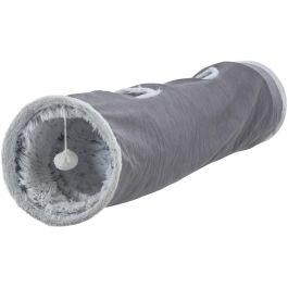 Túnel Plegable para Mascotas Trixie Gris Ø 27 × 116 CM