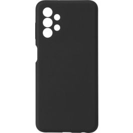 eSTUFF Funda de Silicona Táctil Sedoso para Samsung Galaxy A13 4G - Negra