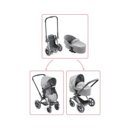 Corolle Cochecito Priam Cybex Combo 3 en 1 para Muñecos de 36-42 cm con Cesta a partir de 3 Años